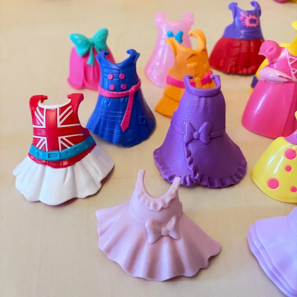 Disney Jr Minnie Mouse Snap n Pose Style Doll Lot Kids Dress Up Toy Set Daisy